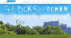 Desktop Screenshot of glueckswochen.at